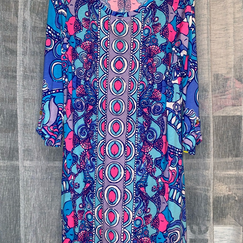 Lilly Pulitzer Vibrant Patterned Dress